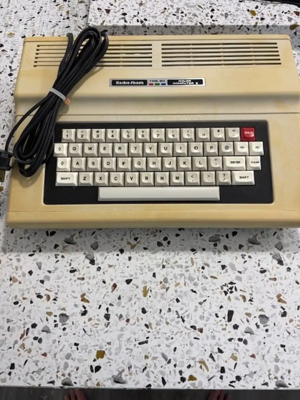 Radio Shack Vintage TRS-80 Color Computer 2 CoCo 2 Computer Untested As-Is